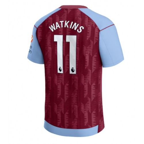 Pánský Fotbalový dres Aston Villa Ollie Watkins #11 2023-24 Domácí Krátký Rukáv